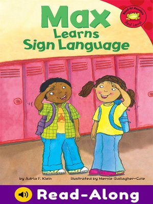 Max Learns Sign Language - ebook